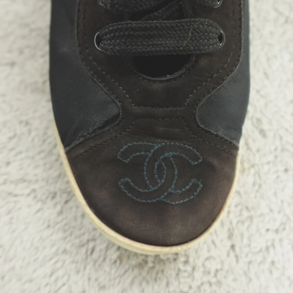 Chanel Sneakers‎ Black Platform